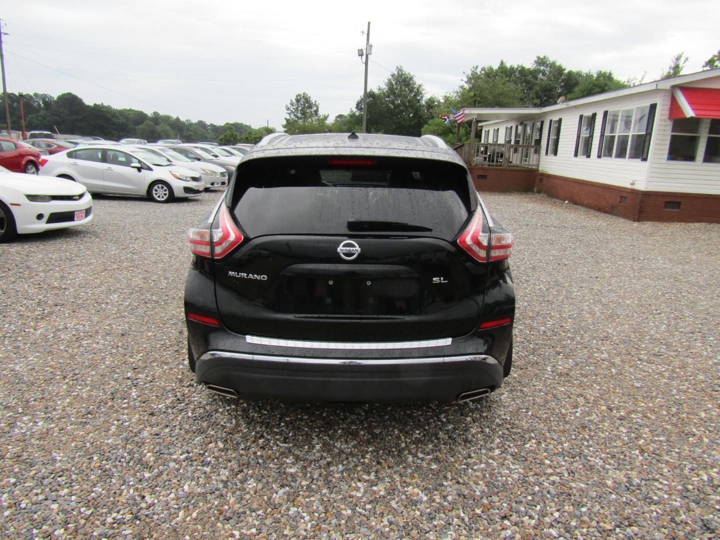 2015 Black /Gray Nissan Murano (5N1AZ2MG1FN) with an V6 engine, Automatic transmission, located at 15016 S Hwy 231, Midland City, AL, 36350, (334) 983-3001, 31.306210, -85.495277 - Photo#6